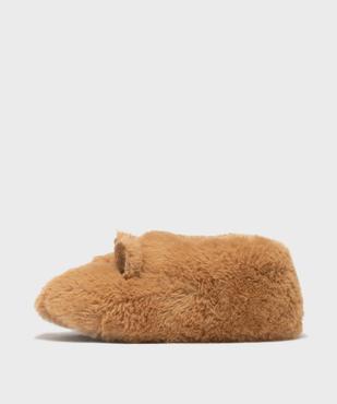 Chaussons en volume tête d'ours fille vue3 - GEMO (ENFANT) - GEMO