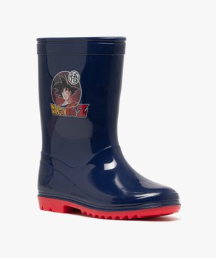 Bottes de pluie garçon à semelle contrastante - Dragon Ball Z vue2 - DRAGON BALL Z - GEMO