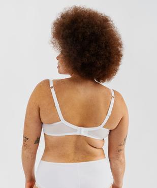Soutien-gorge emboitant à armatures femme grande taille vue2 - GEMO(HOMWR FEM) - GEMO