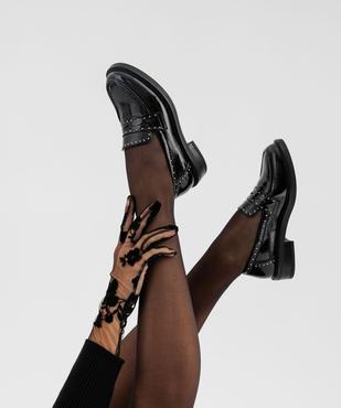 Mocassins vernis à clous femme vue1 - FOLLOW ME - GEMO