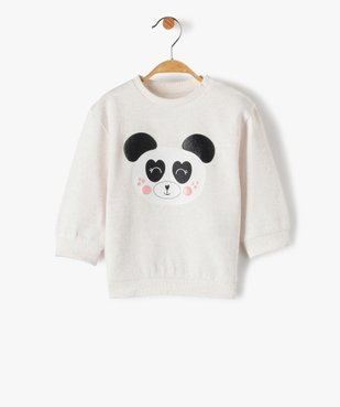 Sweat bébé fille avec motif animal sur l’avant vue1 - GEMO C4G BEBE - GEMO