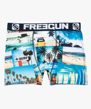 Boxer homme imprimé plage - Freegun vue1 - FREEGUN - GEMO