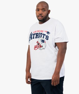 Tee-shirt homme grande taille imprimé football amércain - Team apparel vue1 - NFL - GEMO