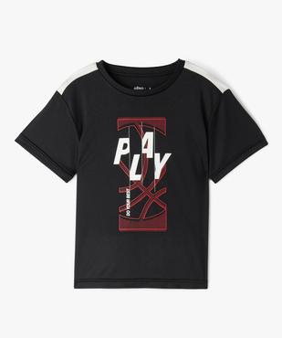 Tee-shirt sportif à bandes garçon vue2 - GEMO (ENFANT) - GEMO