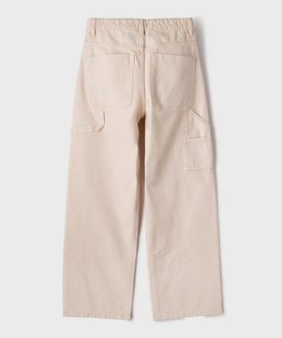 Jean super baggy avec taille ajustable garçon vue4 - GEMO (JUNIOR) - GEMO