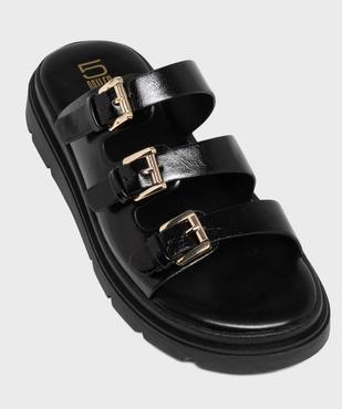 Mules à brides sur semelle épaisse femme - 5 Miles vue5 - 5 MILES - GEMO