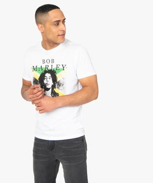 Tee-shirt homme avec motif Bob Marley - Zion vue1 - BOB MARLEY - GEMO