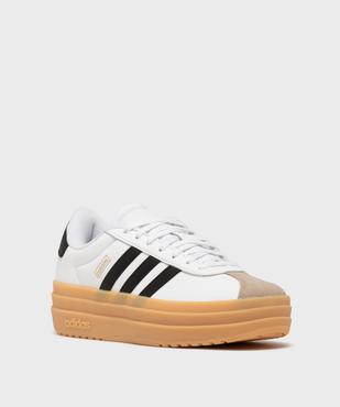 Baskets VL Court Bold à lacets femme - Adidas vue2 - ADIDAS - GEMO
