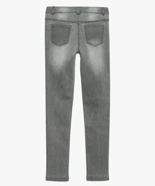 Jegging fille en stretch confortable vue3 - GEMO C4G FILLE - GEMO