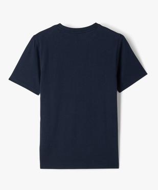 Tee-shirt graphique streetwear garçon vue3 - GEMO 4G GARCON - GEMO