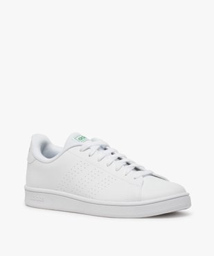 Baskets homme retro tennis unies à lacets – Adidas Advantage vue2 - ADIDAS - GEMO