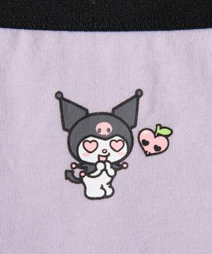 Shorties imprimés en coton stretch fille (lot de 3) - Hello Kitty and friends vue2 - HELLO KITTY - GEMO