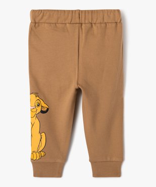 Pantalon en molleton imprimé Le Roi Lion bébé garçon - Disney vue3 - ROI LION - GEMO