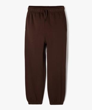 Pantalon de jogging molletonné garçon vue1 - GEMO (JUNIOR) - GEMO