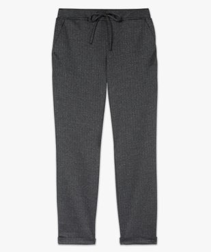 Pantalon femme en maille extensible imprimé vue4 - GEMO(FEMME PAP) - GEMO