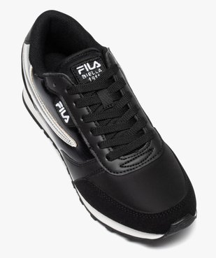 Baskets femme à lacets avec empiècement brillant- Fila Orbit Low vue5 - FILA - GEMO