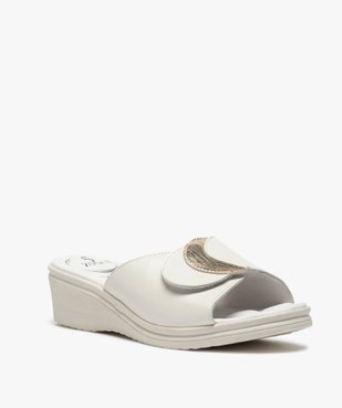 Mules femme confort à talon compensé – 5 Zones vue2 - 5 REFLEX ZONES - GEMO