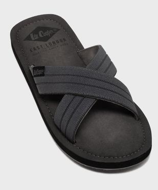 Mules à larges brides croisées homme - Lee Cooper vue5 - LEE COOPER - GEMO