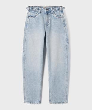 Jean barrel délavé taille haute fille - Camps United vue1 - CAMPS - GEMO