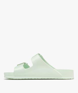 Sandales de plage avec brides ajustables femme vue3 - GEMO (PLAGE) - GEMO