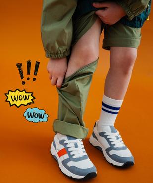 Pantalon transformable en short avec taille élastique garçon vue8 - GEMO 4G GARCON - GEMO