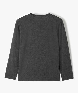 T-shirt de Noël à manches longues garçon vue3 - GEMO (JUNIOR) - GEMO