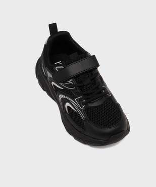 Baskets running à scratch multicolores garçon - 5 Miles vue5 - 5 MILES - GEMO