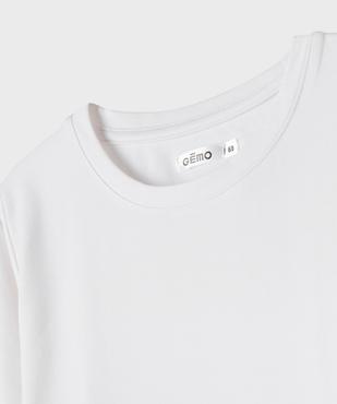 Tee-shirt chaud à manches longues et col rond mixte vue2 - GEMO (ENFANT) - GEMO