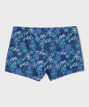 Shorty de bain à motifs exotiques garçon vue4 - GEMO (ENFANT) - GEMO