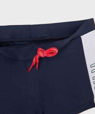 Shorty de bain avec bandes contrastantes garçon - LuluCastagnette vue2 - LULUCASTAGNETTE - GEMO