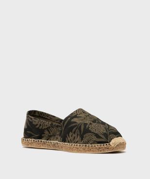 Espadrilles classiques en coton et corde homme vue2 - GEMO (PLAGE) - GEMO
