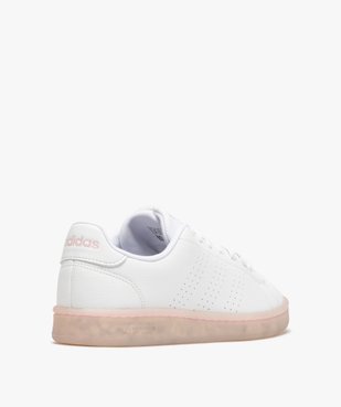 Baskets femme unies – Adidas Advantage Primegreen vue4 - ADIDAS - GEMO