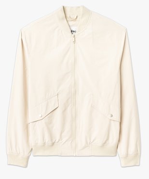 Blouson bomber zippé léger homme vue4 - GEMO (HOMME) - GEMO