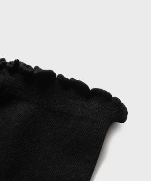 Socquettes à finition roulottée femme (lot de 2) vue2 - GEMO(HOMWR FEM) - GEMO