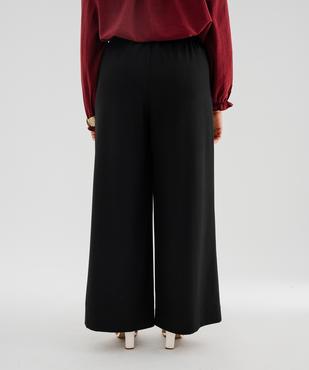 Pantalon de tailleur ample et extensible femme grande taille vue4 - GEMO (G TAILLE) - GEMO