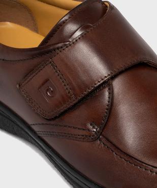 Derbies à scratch en cuir homme - Pierre Cardin vue6 - PIERRE CARDIN CONFORT - GEMO