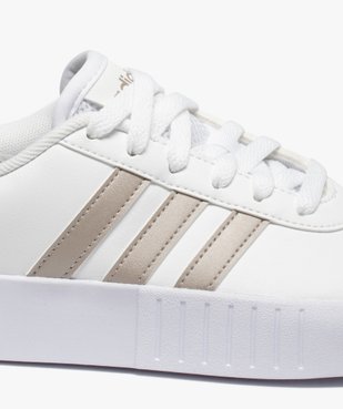 Tennis femme bicolores à semelle plateforme - Adidas vue6 - ADIDAS - GEMO