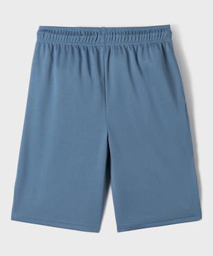 Short de sport en mesh léger à taille élastiqué garçon vue3 - GEMO (JUNIOR) - GEMO