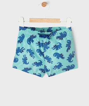 Short de bain à motifs crocodiles bébé garçon vue1 - GEMO(BEBE DEBT) - GEMO