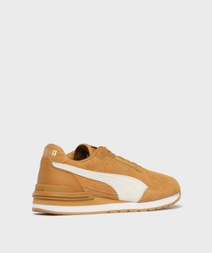 Baskets basses ST Runner V4 en cuir suédé homme - Puma vue4 - PUMA - GEMO