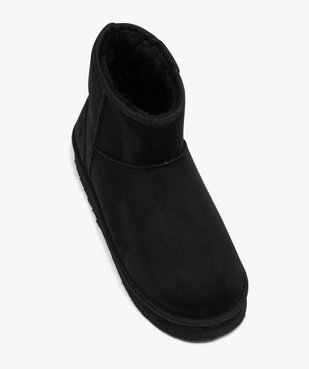 Chaussons boots chaud femme vue5 - GEMO (CASUAL) - GEMO