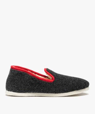Chaussons homme style charentaises bicolores vue1 - GEMO(HOMWR HOM) - GEMO