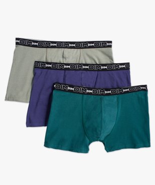 Boxer homme en coton stretch respirant - Dim (lot de 3) vue1 - DIM - GEMO