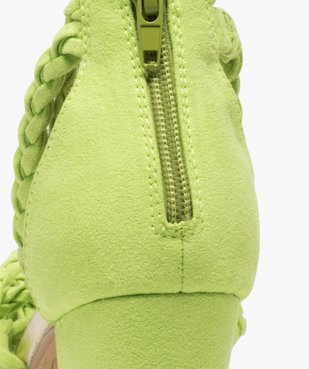 Sandales femme talon haut - Gémo x Lalaa Misaki vue5 - GEMO(URBAIN) - GEMO