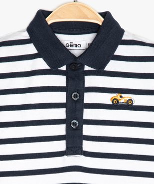 Ensemble bébé garçon 2 pièces (polo et short) vue2 - GEMO(BEBE DEBT) - GEMO
