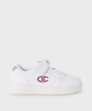 Baskets à scratch avec logo en strass fille - Champion  vue1 - CHAMPION USA - GEMO