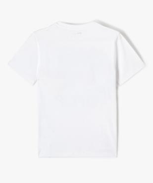 Tee-shirt imprimé en coton garçon vue4 - GEMO (JUNIOR) - GEMO
