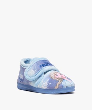 Chaussons fille bottillons à scratch – La Reine des Neiges vue2 - REINE DES NEIGE - GEMO