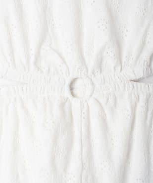 Combinaison pantalon avec ouvertures à la taille fille vue2 - GEMO (ENFANT) - GEMO
