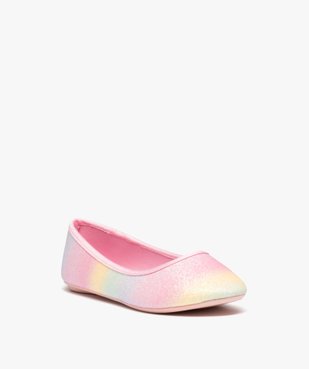 Ballerines fille à paillettes vue2 - GEMO (ENFANT) - GEMO
